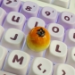 1pc Egg-Yolk Puff Artisan Clay Food Keycaps ESC MX for Mechanical Gaming Keyboard